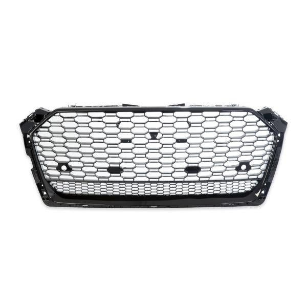Sportgrill / Kühlergrill passend für Audi A5 (F5) Coupe Cabrio Sportback ab 2016 Hochglanz schwarz