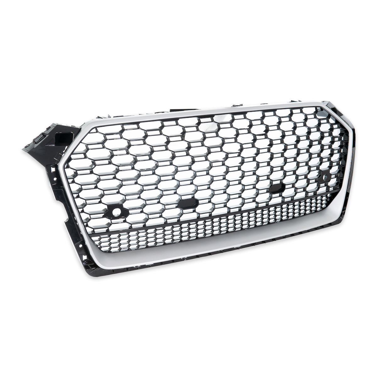 Silver & Gloss Black Front Grille passend für Audi A5 F5 2016-2020 – Bild 4