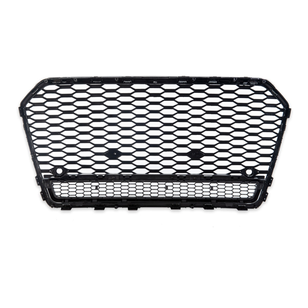 Front Grille Silver & Gloss Black passend für Audi A6 C7 4G 2015-2018 – Bild 6