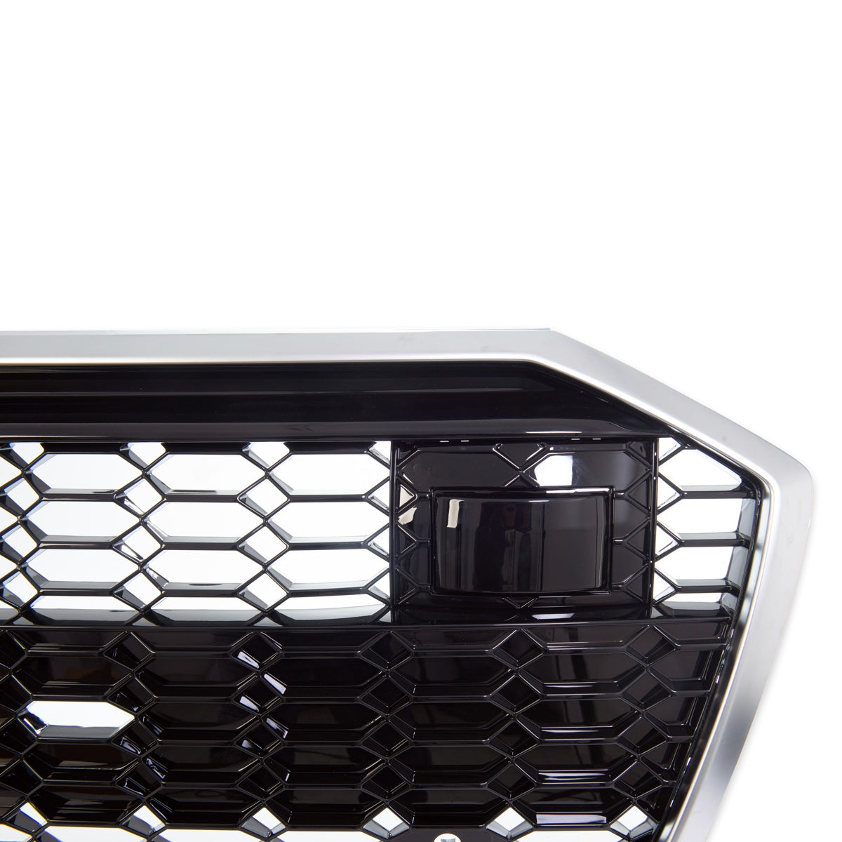 Silver Front Grille passend für Audi A6 C8 4A Sedan Avant 2018-2024 – Bild 3