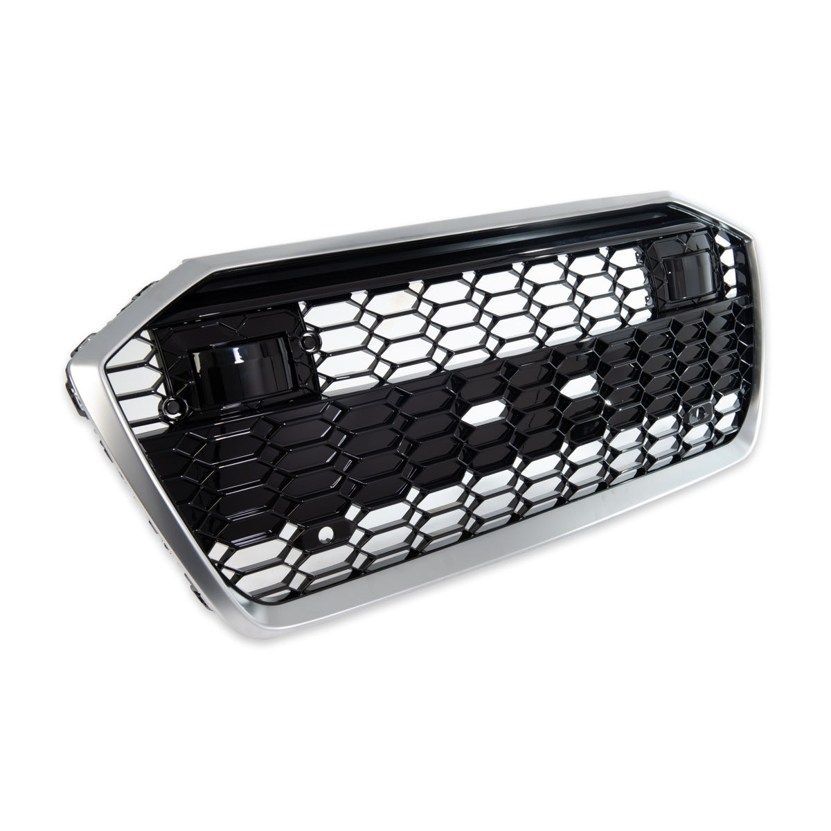 Silver Front Grille passend für Audi A6 C8 4A Sedan Avant 2018-2024 – Bild 5