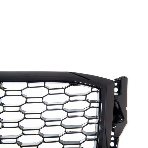 Wabengrill Kühlergrill Schwarz glanz komplett Gitter passend für Audi Q2 GA alle Modelle