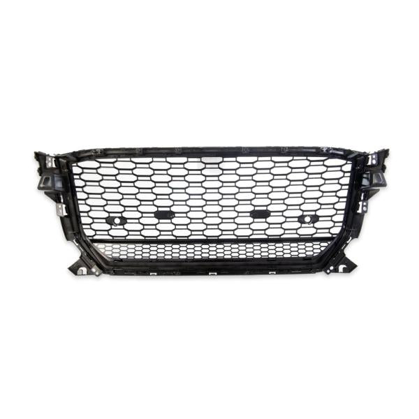 Wabengrill Kühlergrill Schwarz glanz komplett Gitter passend für Audi Q2 GA alle Modelle