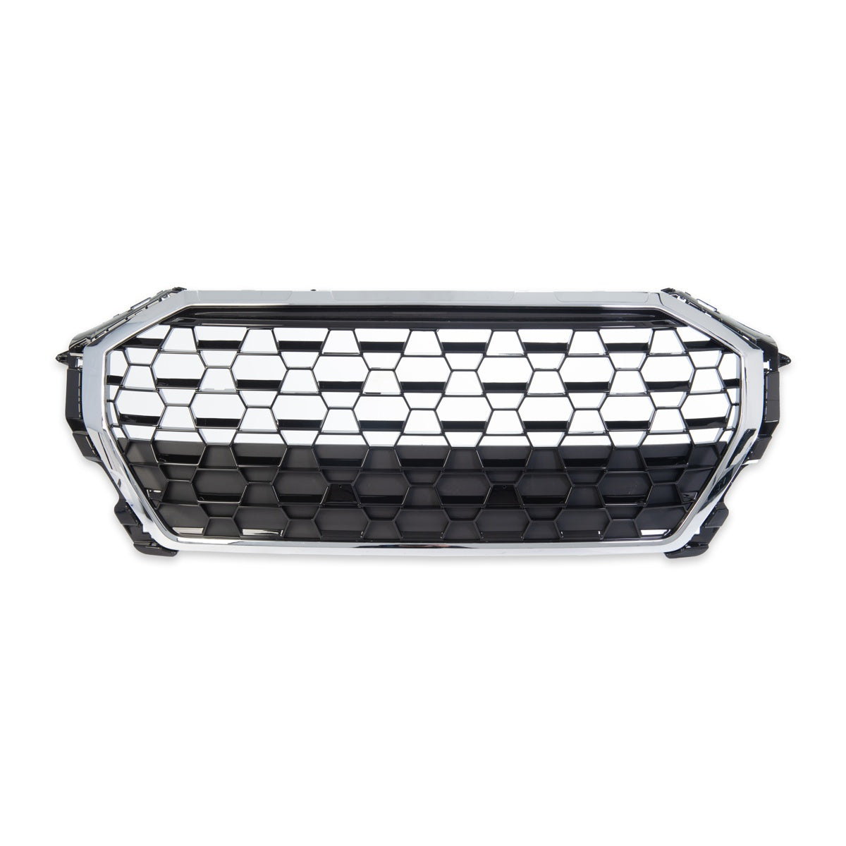 Front Grille Chrome & Gloss Black passend für Audi Q3 F3 SUV 2019- – Bild 2