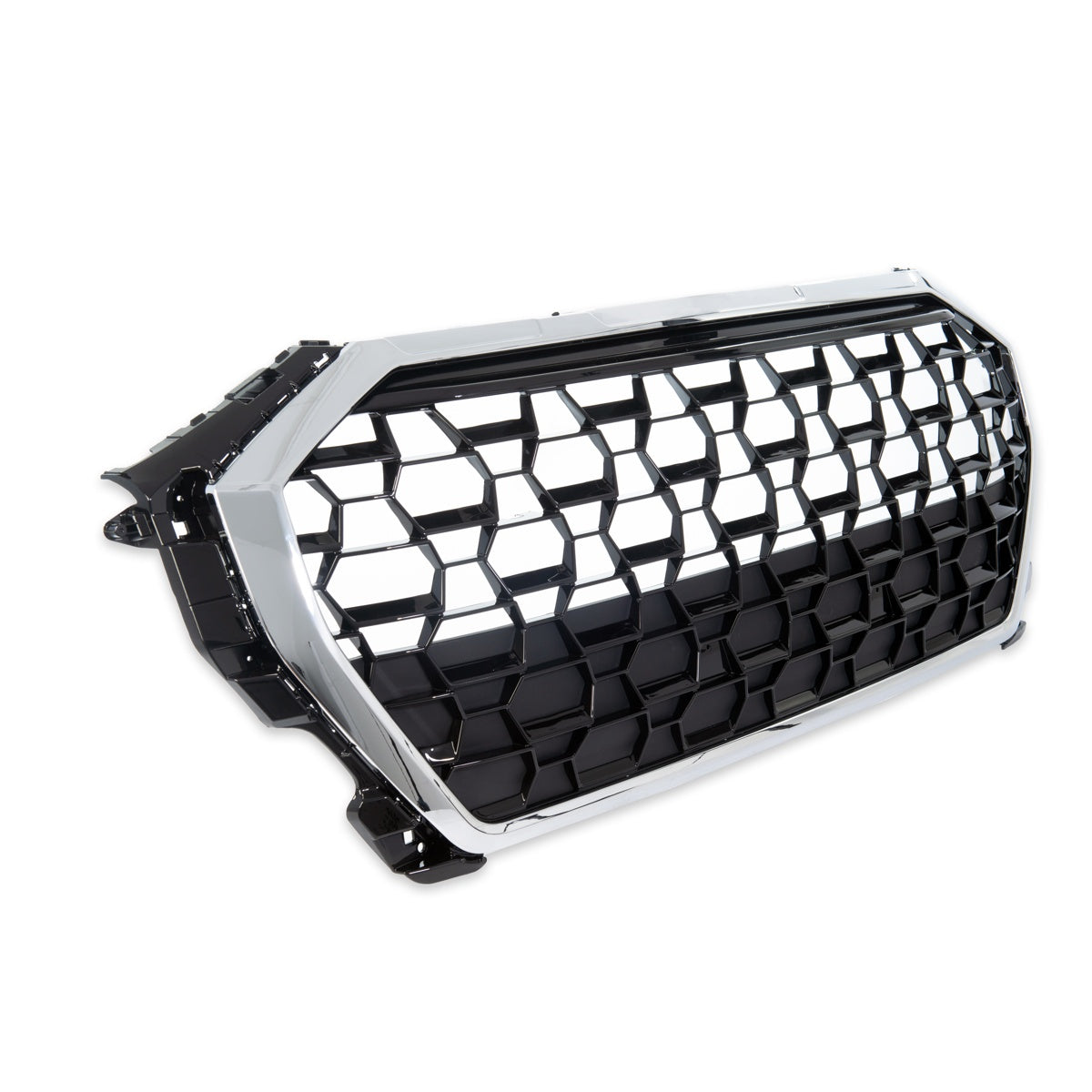 Front Grille Chrome & Gloss Black passend für Audi Q3 F3 SUV 2019- – Bild 7
