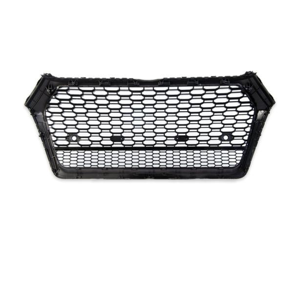 Kühlergrill Waben Grill Sport Schwarz hochglanz passt passend für Audi Q5 FY 2017-2020