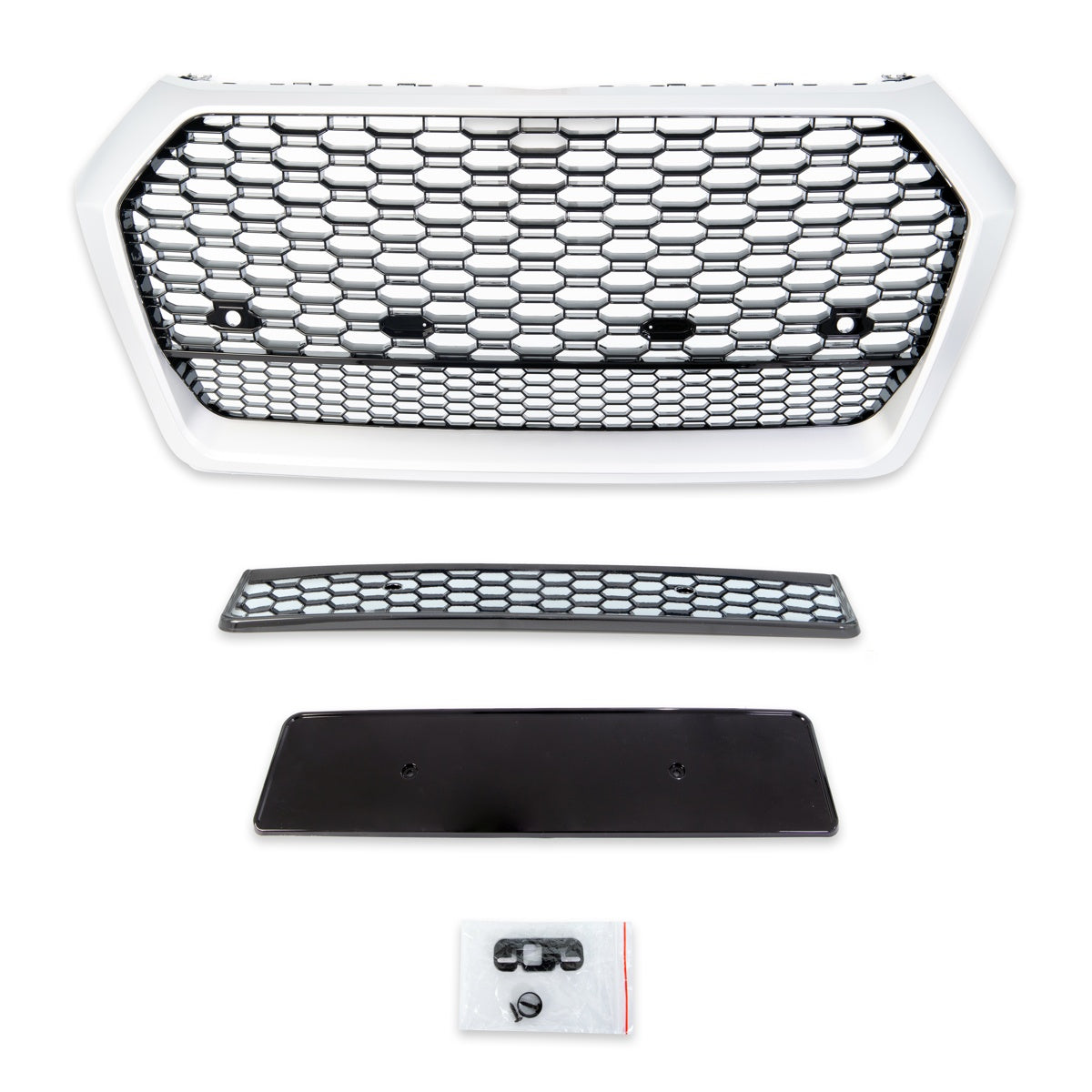 Front Grille Silver passend für Audi Q5 (FY) 2017-2020 – Bild 2