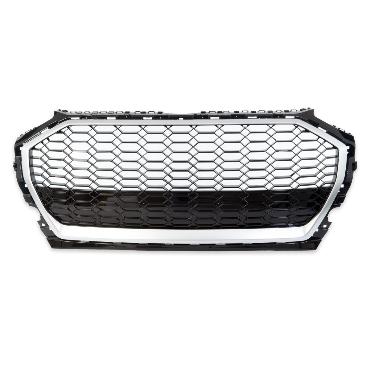 Front Grille Silver passend für Audi Q5 FY Facelift 2020->> – Bild 4
