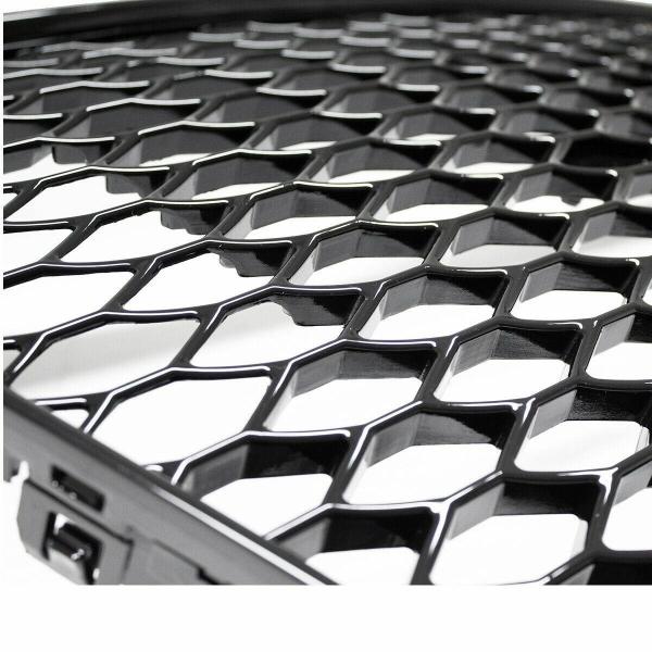 Kühlergrill Wabengrill Schwarz glanz passt passend für Audi TT 8J 06-16