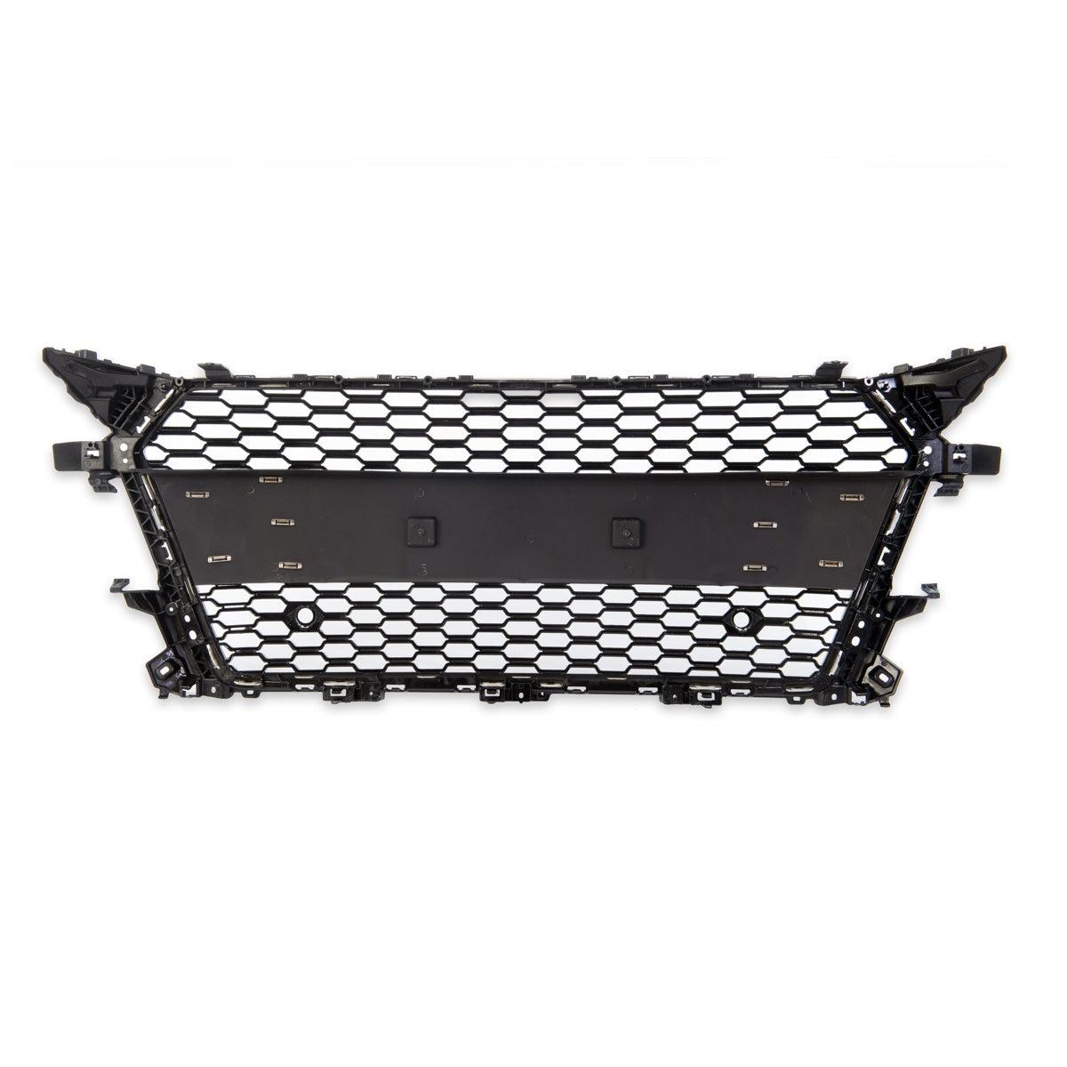 Front Grille Silver Gloss Black Mesh passend für Audi TT 8S FV 2014-2018 – Bild 5