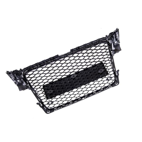 Kühlergrill Waben Sport Grill Schwarz glanz passend für Audi A4 B8 08-12 kein RS4