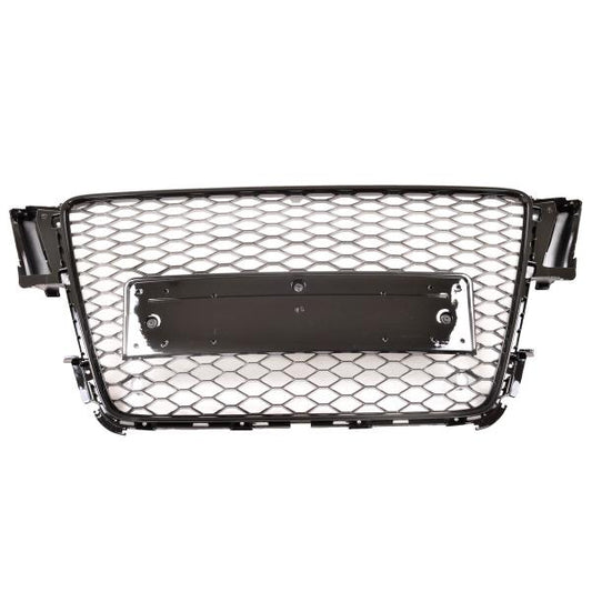 Sport Kühlergrill Wabengrill schwarz hochglanz passend für Audi A5 8T ab 07-12 kein RS5