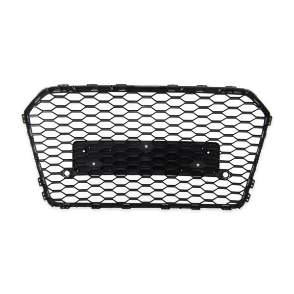 Wabengrill Kühlergrill schwarz glanz passend für AUDI A6 C7 4G Limo Avant  2015-2018