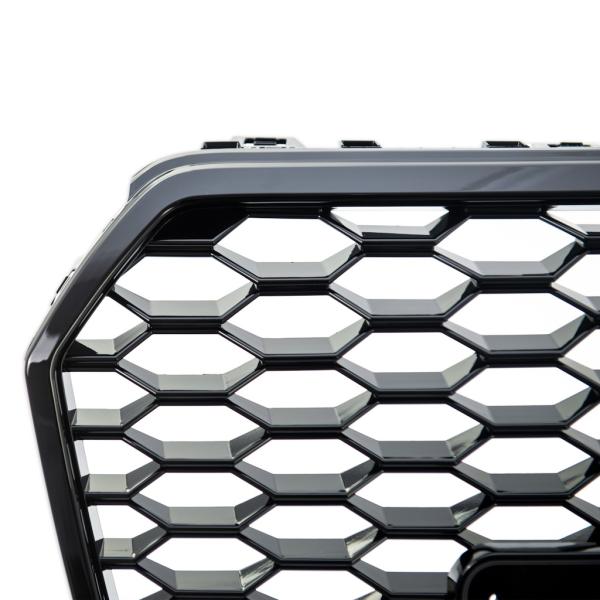 Wabengrill Kühlergrill schwarz glanz passt passend für Audi A7 C7 ab 2014-2018 kein RS7