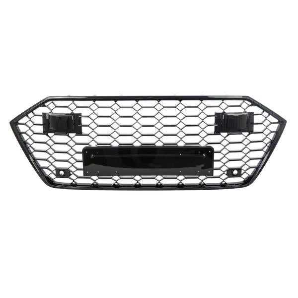 Wabengrill Kühlergrill schwarz glanz passt passend für Audi A7 C8 ab 2018 kein RS7