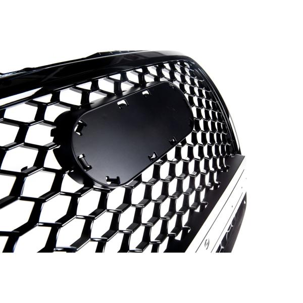 Kühlergrill Waben Grill Schwarz hochglanz passt passend für Audi A3 8P 03-08