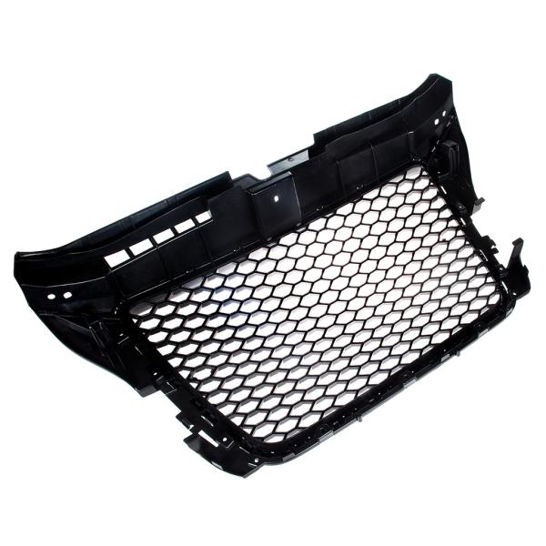 Sportgrill / Kühlergrill passend für Audi A3 8P Facelift 08-12 Hochglanz Schwarz