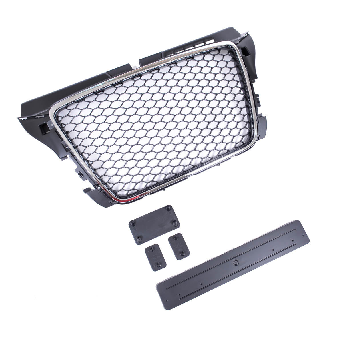 Front Grille Chrome & Black passend für Audi A3 8P 2008-2012 – Bild 3