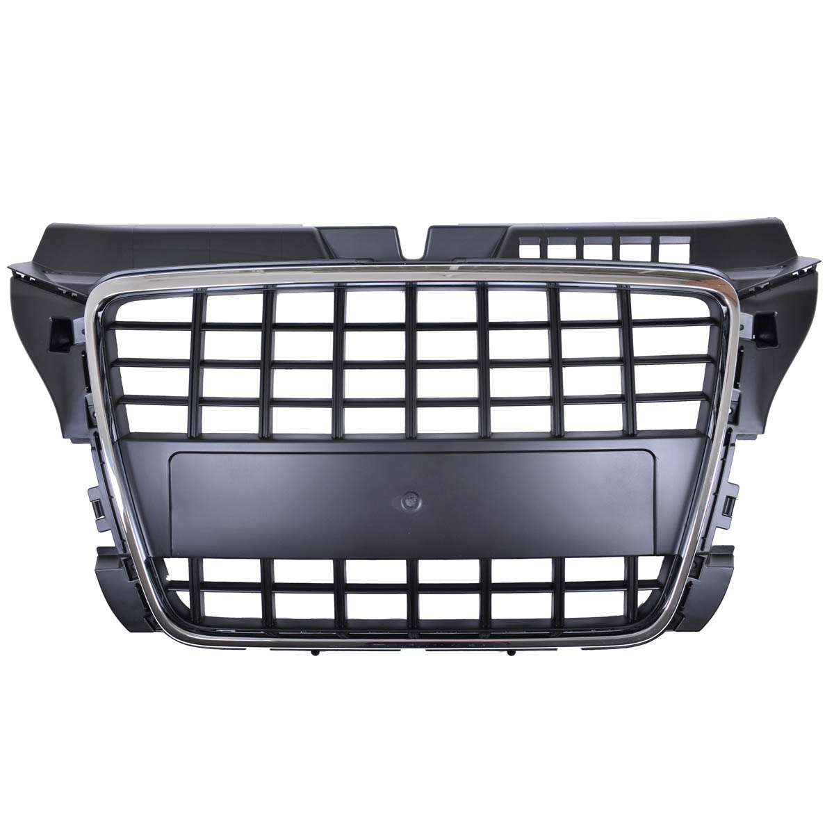 Front Grille Chrome & Black passend für Audi A3 8P Facelift 2008-2012 – Bild 2