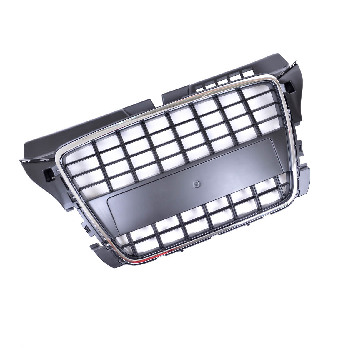 Front Grille Chrome & Black passend für Audi A3 8P Facelift 2008-2012 – Bild 3