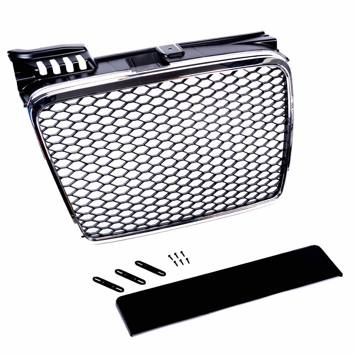 Front Grille Chrome & Black passend für Audi A4 B7 2004-2008 – Bild 3