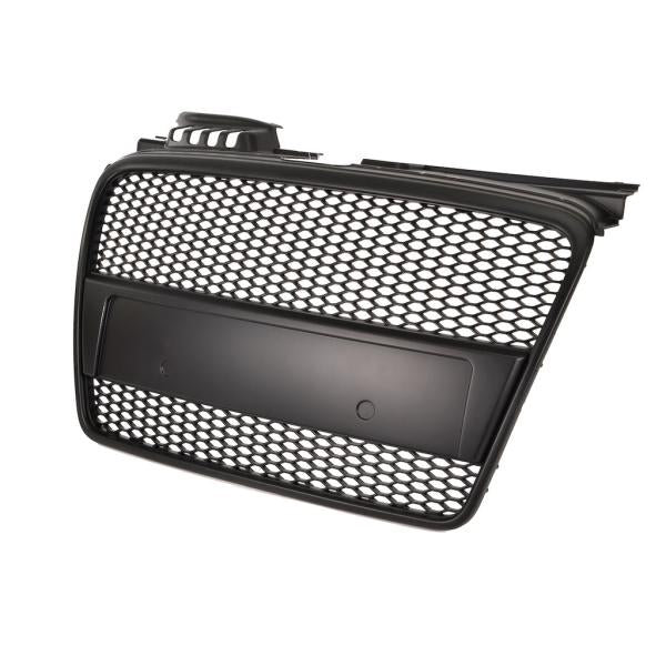 Sportgrill / Kühlergrill passend für Audi A4 B7 05-08 matt-schwarz in Wabengitter Optik