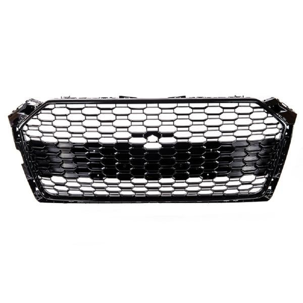 Kühlergrill Grill Wabendesign hochglanz Schwarz passt passend für Audi A5 F5 kein S5 RS5