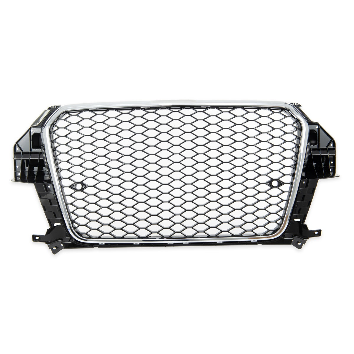 Front Grille Chrome Gloss Black passend für Audi Q3 8U 2011-2014 – Bild 3
