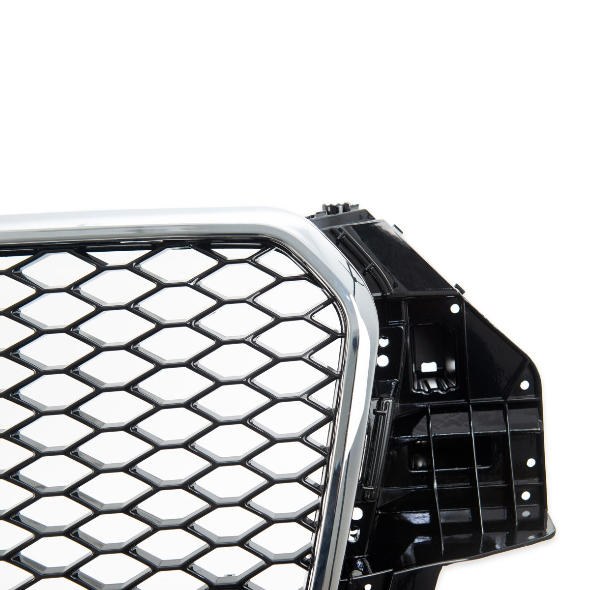 Front Grille Chrome Gloss Black passend für Audi Q3 8U 2011-2014 – Bild 4