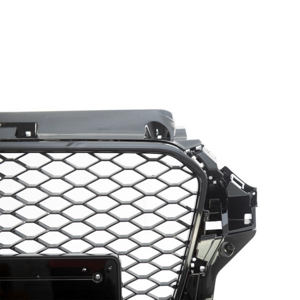 Wabendesign Kühlergrill Schwarz Glanz +PDC passt passend für Audi A3 8V 12-16 ohne RS3