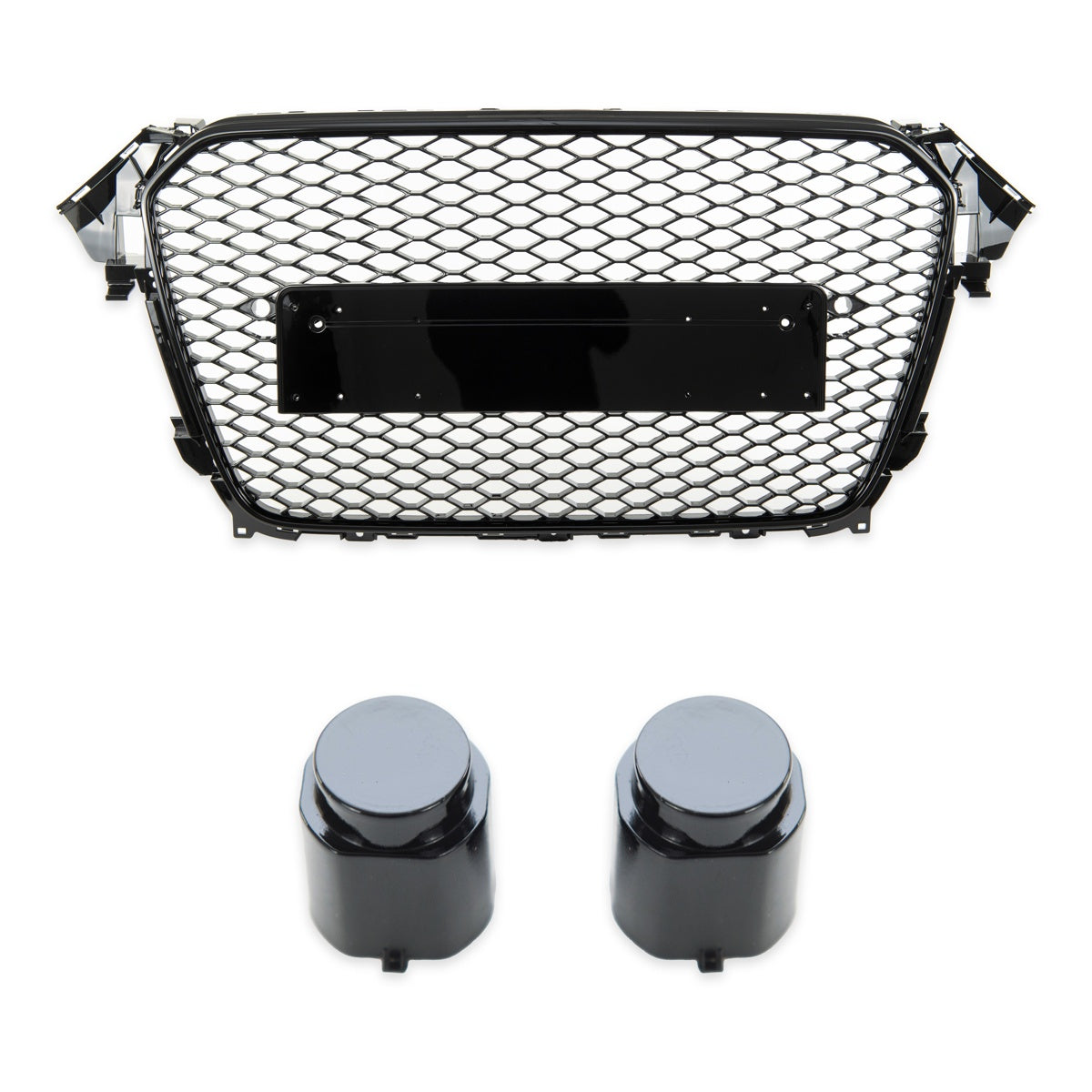 Front Grille Gloss Black passend für Audi A4 B8 8K 2012-2015 – Bild 3