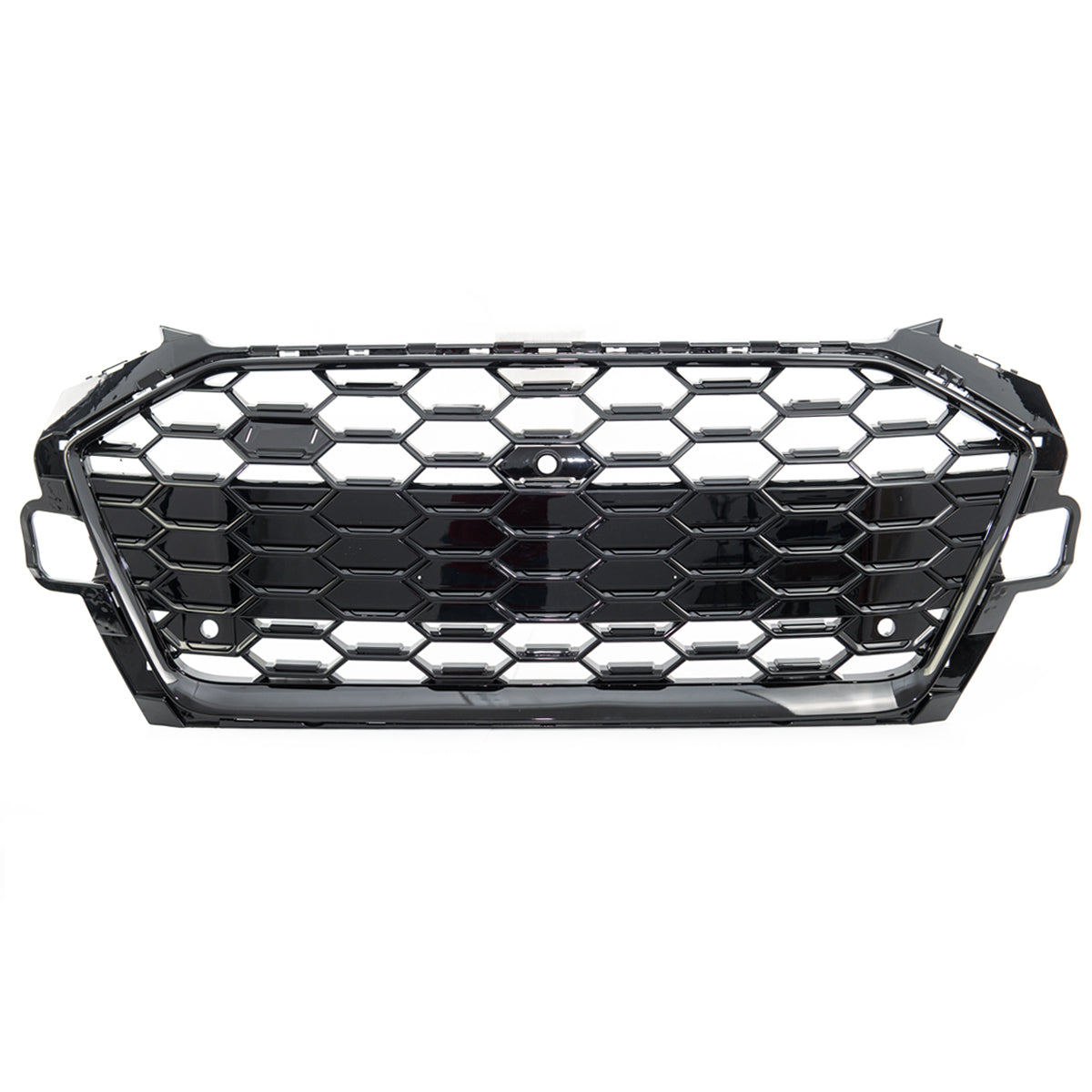 Front Grille Silver & Black passend für Audi A4 B9 8W Facelift 2019-2023 – Bild 2