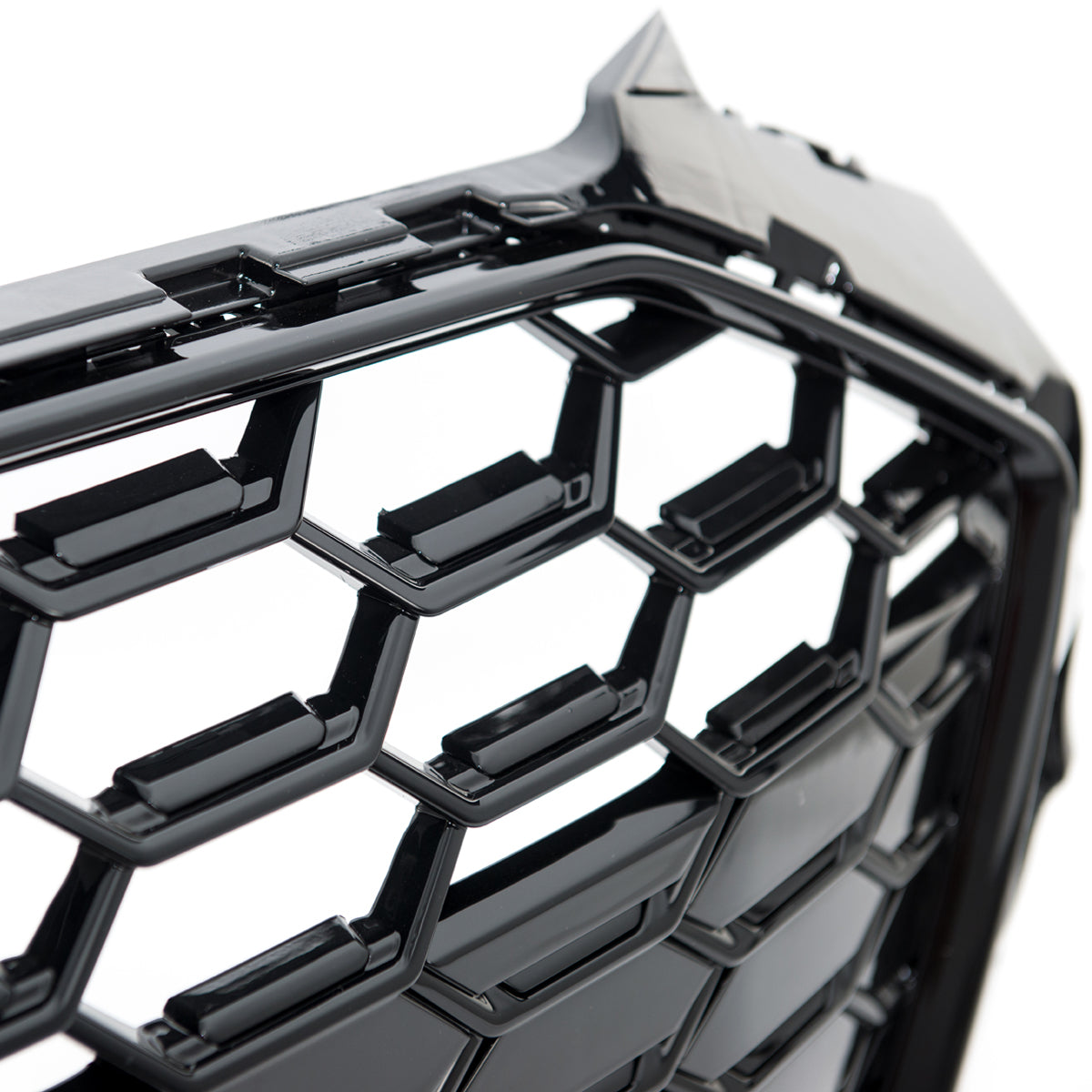Front Grille Silver & Black passend für Audi A4 B9 8W Facelift 2019-2023 – Bild 4