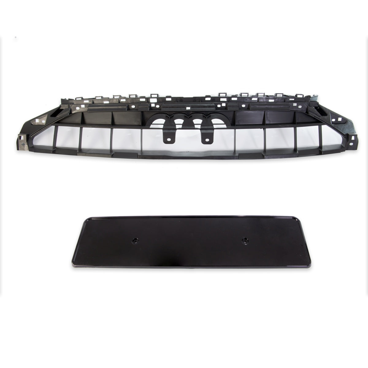 Front Grille Silver & Black passend für Audi A4 B9 8W Facelift 2019-2023 – Bild 6