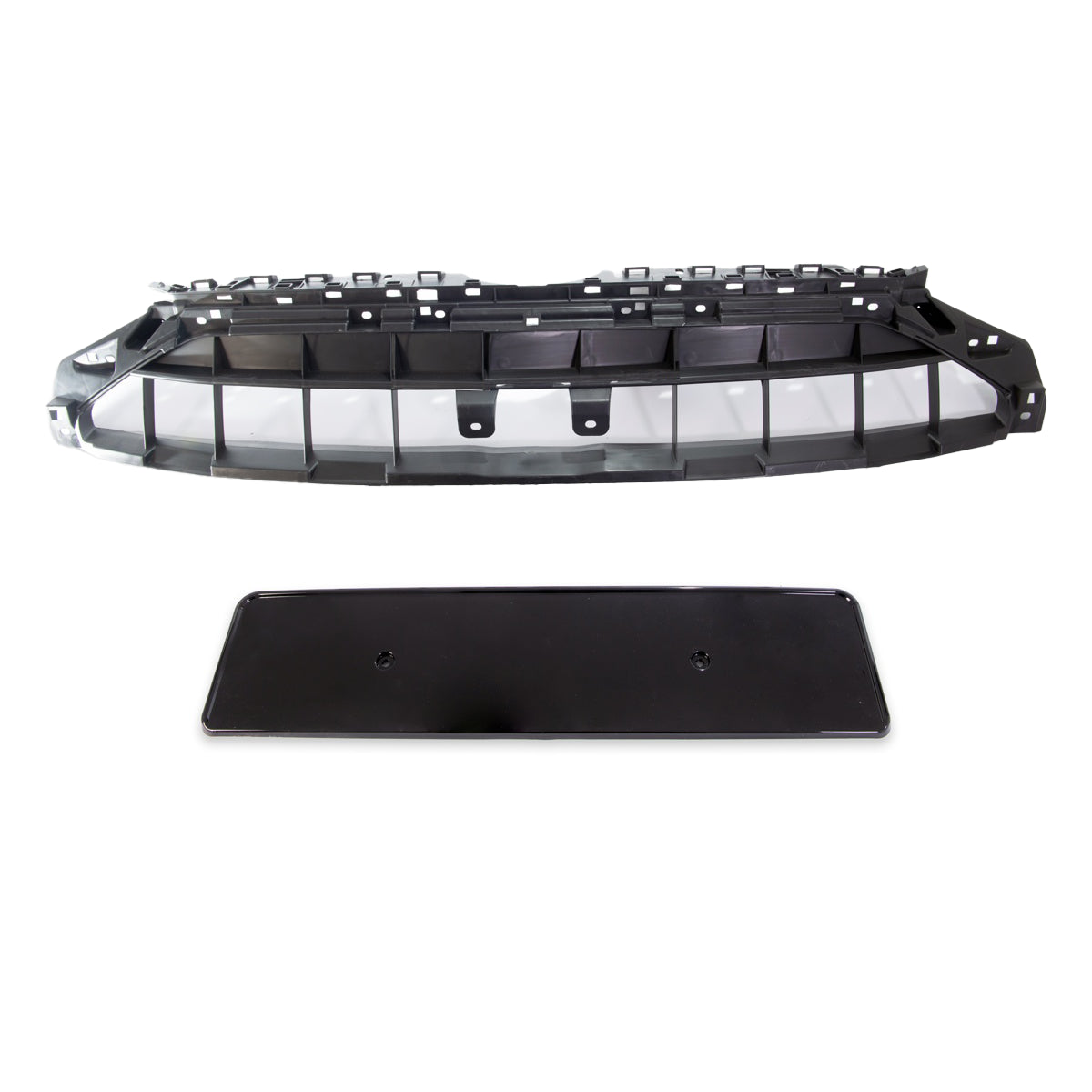 Gloss Black Front Grille with Camera passend für Audi A4 B9 2019-2023 – Bild 6