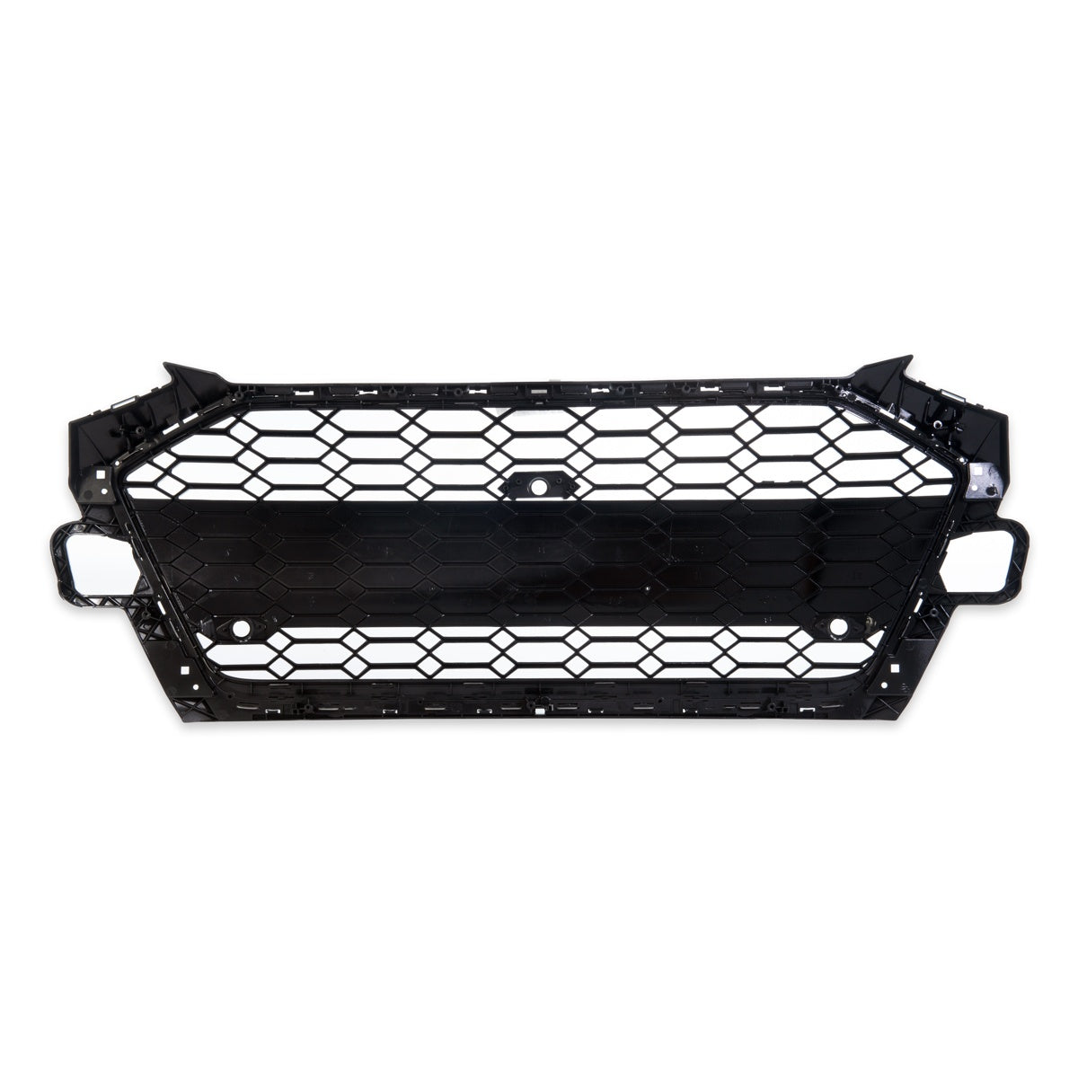 Gloss Black Front Grille with Camera passend für Audi A4 B9 2019-2023 – Bild 7