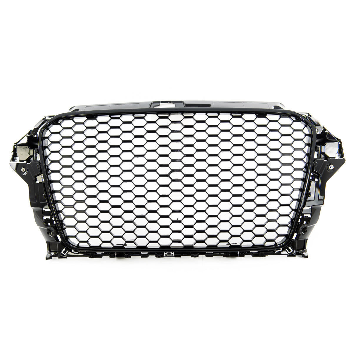 passend für Audi A3 (8V) 2012-2016 Gloss Black Front Grille without PDC – Bild 3