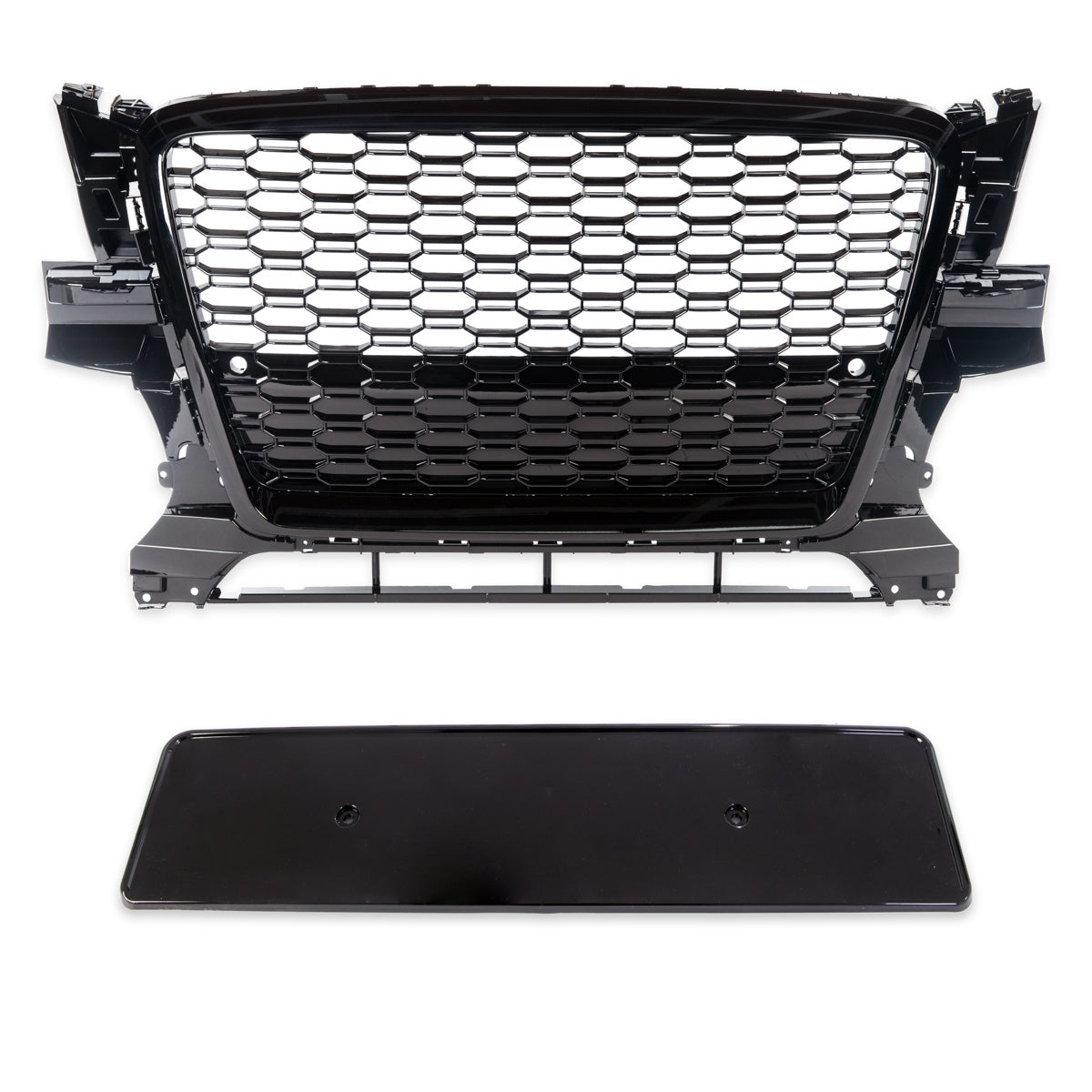 Front Grille Gloss Black passend für AUDI Q5 8R 2008-2012 – Bild 2