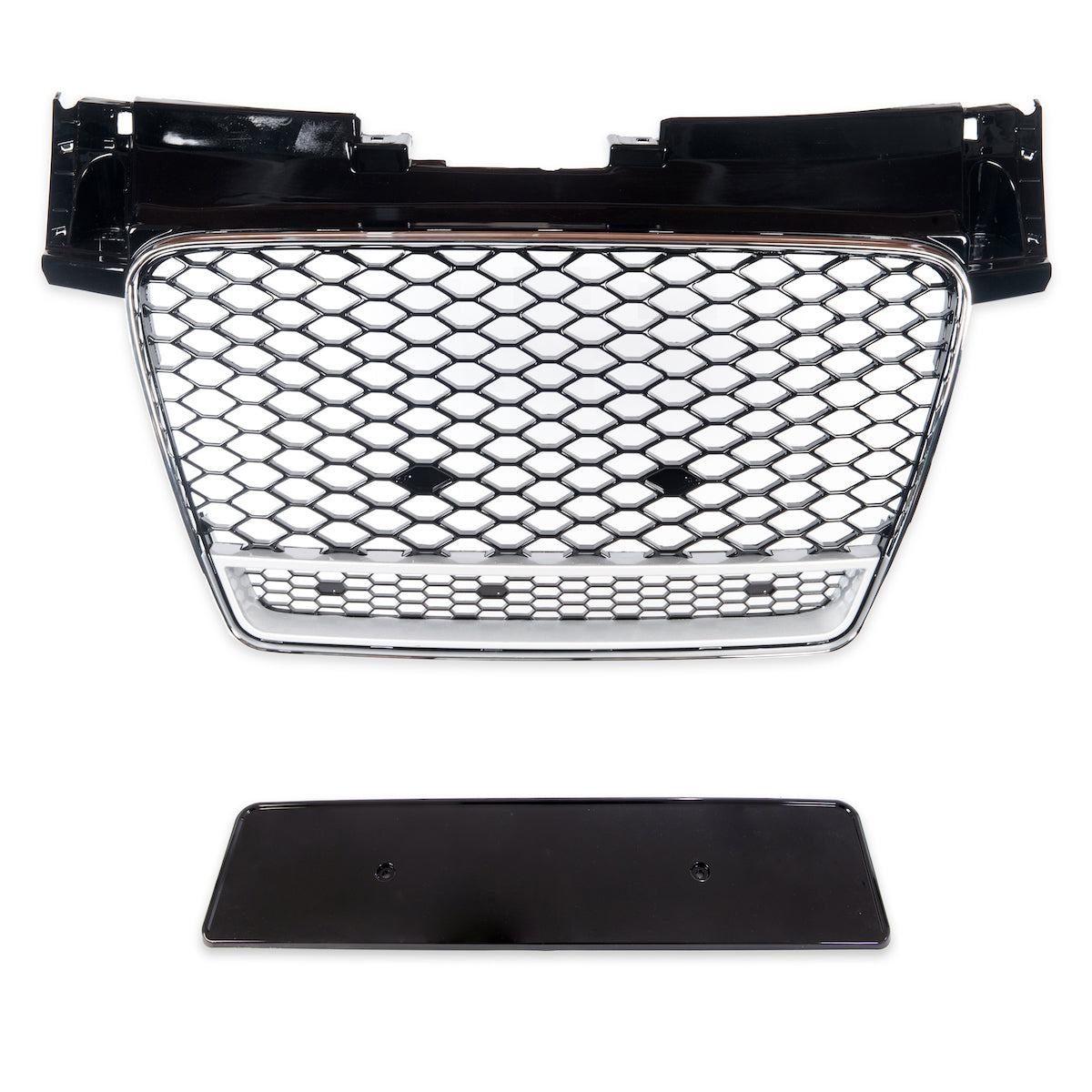 Front Grille Silver passend für Audi TT 8J 2006-2014 – Bild 2