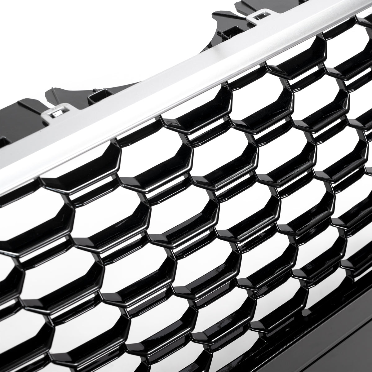 Front Grille Silver passend für Audi A4 B9 8W 2015-2019 – Bild 3
