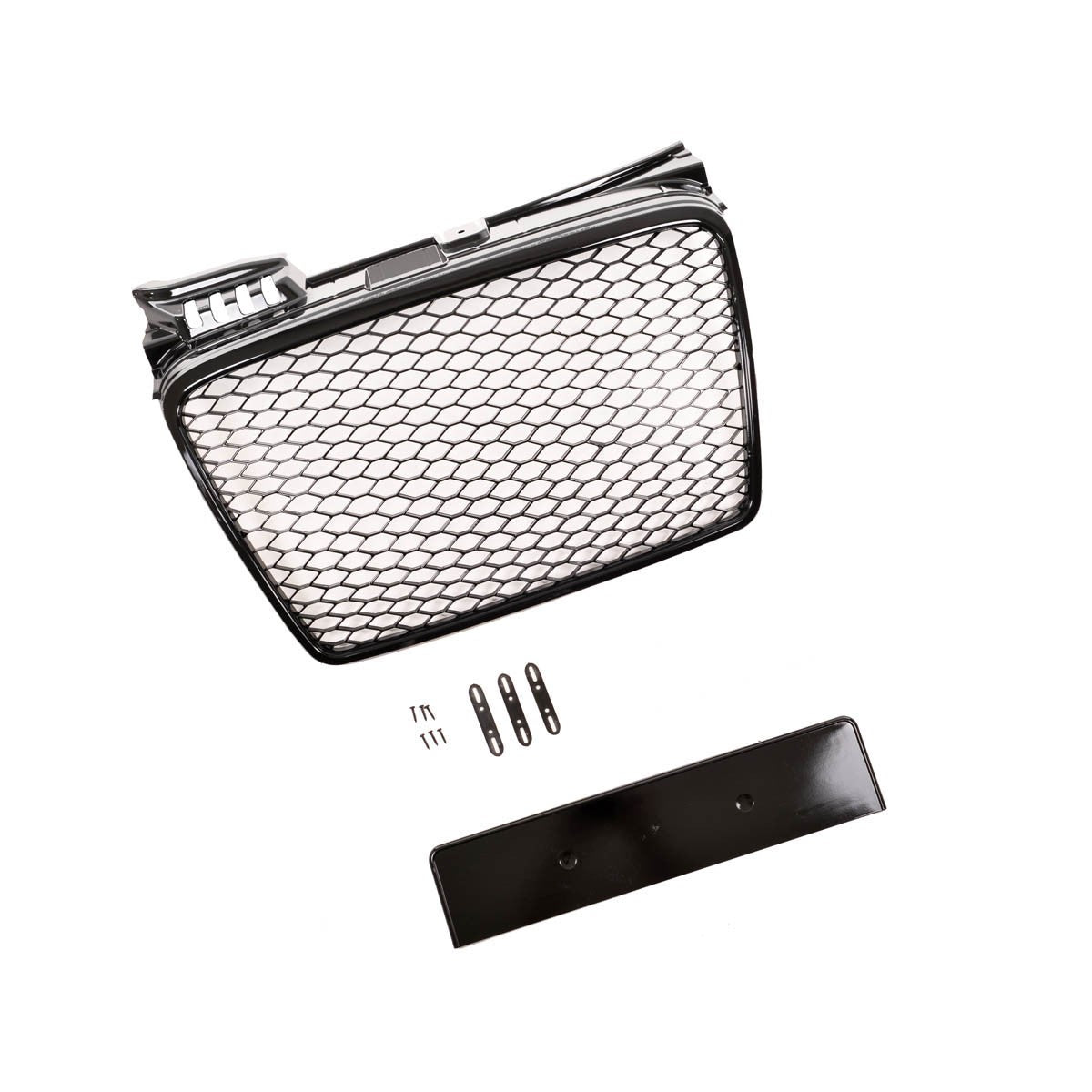 Matte Black Front Grille passend für Audi A4 B7 Sedan Avant 2004-2008 – Bild 3