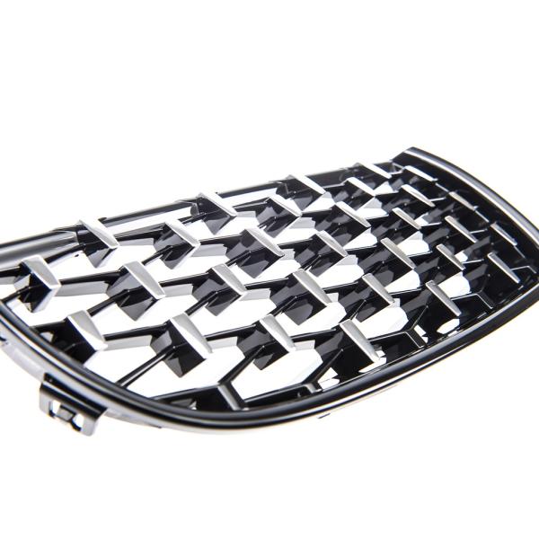 Sportgrill Kühlergrill passend für BMW 3er E90 / E91 05-08 schwarz/chrom