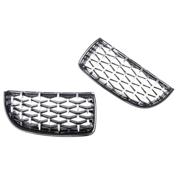 Sportgrill Kühlergrill passend für BMW 3er E90 / E91 05-08 schwarz/chrom