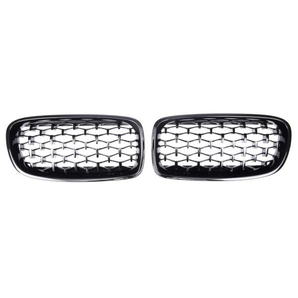 Sportgrill Kühlergrill passend für BMW 3er F30 / F31 11-18 Hochglanz schwarz