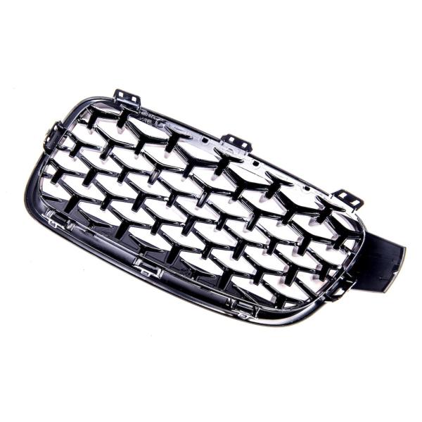 Sportgrill Kühlergrill passend für BMW 3er F30 / F31 11-19 Hochglanz schwarz/chrom