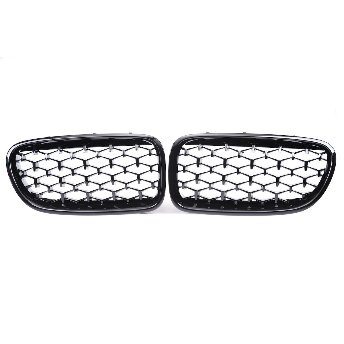 Gloss Black Front Grille passend für BMW 5 Series F10 F11 2010-2018 – Bild 2