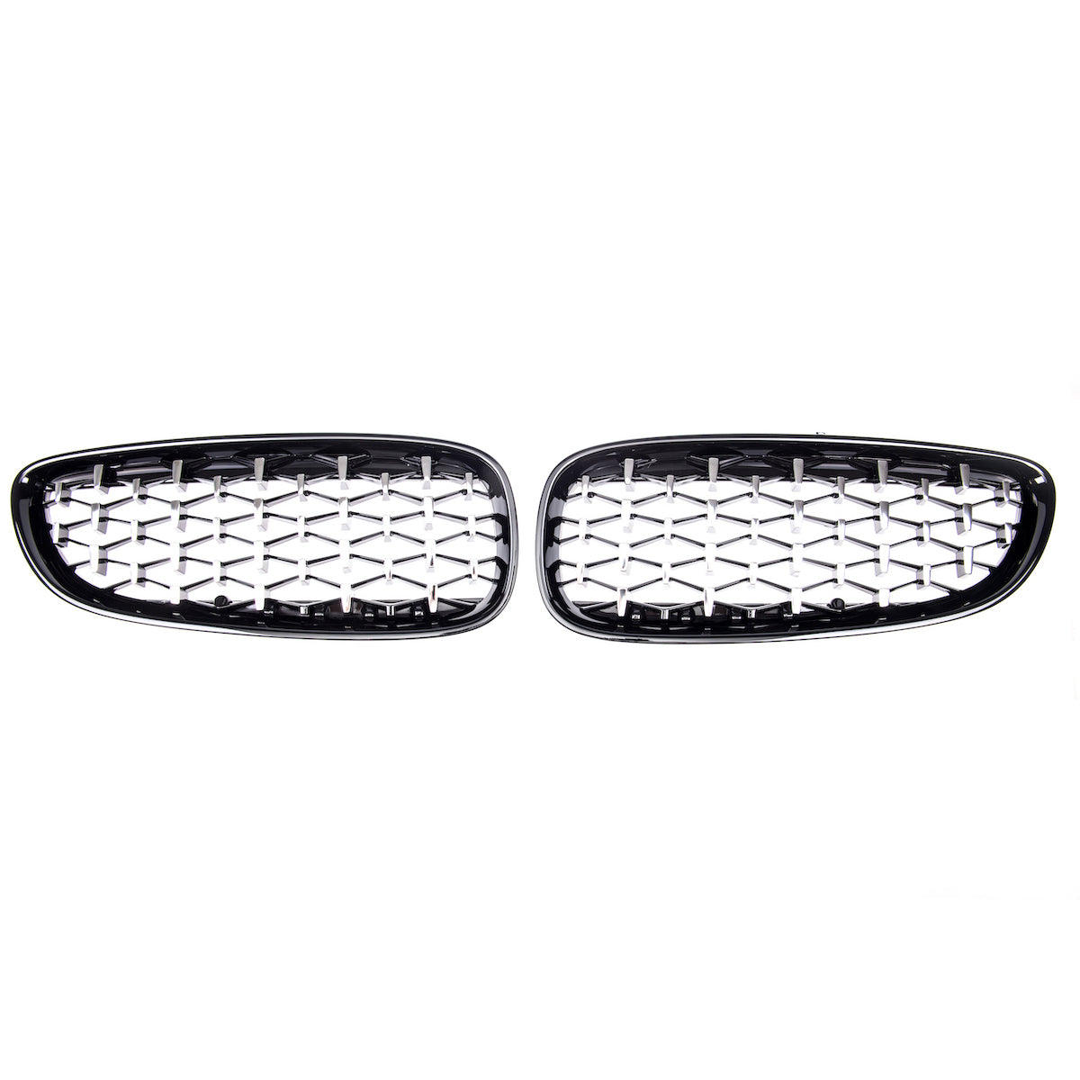 Gloss Black & Chrome Front Grille passend für BMW Z4 (E89) 2009-2016 – Bild 2