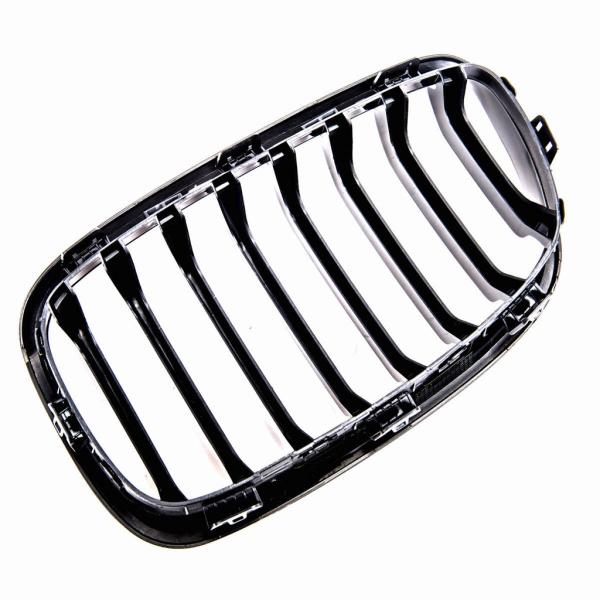 Set Performance Kühlergrill passend für BMW 1er F20 F21 Bj 11-15 passend Schwarz Glanz