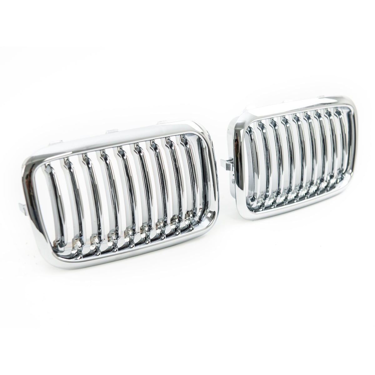 Grille Single Line All Chrome passend für BMW 3 Series E36 1991-1996 – Bild 4