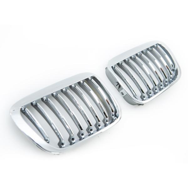 Kühlergrill / Sportgrill chrom passend für BMW 3er E46 Limo, Touring,Compact 98-01